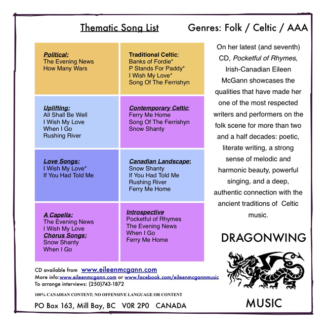 Radio One-sheet side B